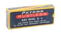 Collectible 401 Winchester Self-Loading Ammunition