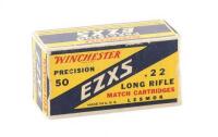 Collectible Box of Winchester EZXS 22 LR Match Cartridges