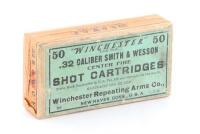 Collectible Sealed Box of Winchester 32 Cal. Shot Cartridges