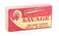 Collectible Box of Savage 250-3000 Cartridges