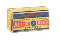 Collectible Box of Winchester All-X Match 22 LR Cartridges