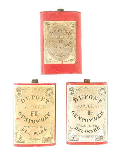 Dupont Powder Cans