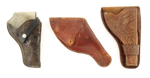 Three Tooled Holsters