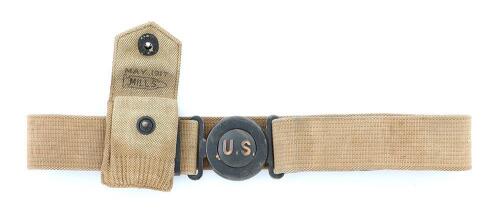 WWI U.S. Military Belt by Mills