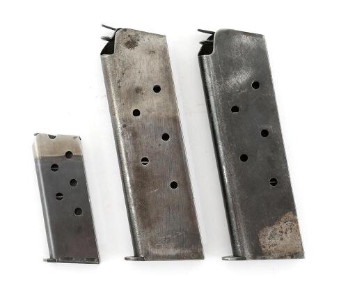 U.S. Model 1911 Pinned Base & Colt Model 1908 Vest Pocket Magazines