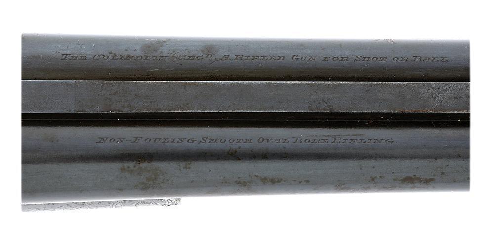 Rare Charles Lancaster Colindian Oval Bore Double Rifle