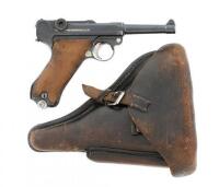 German P.08 Police Luger Pistol by DWM with Matching Magazines