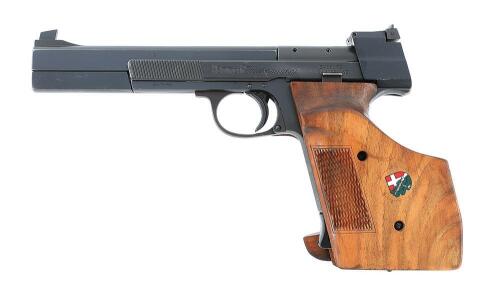 Hammerli Model 208 International Semi-Auto Pistol