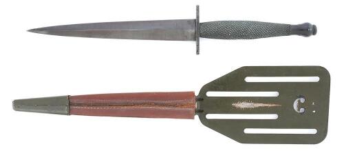 Exquisite Rare OSS Dagger Attributed to Major General W.B. Persons