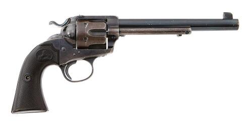 Rare Colt Bisley Model Flat Top Single Action Army Target Revolver