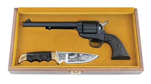 Colt Trans-Alaskan Pipeline Milepost Commemorative Third-Generation Single Action Army Revolver Set