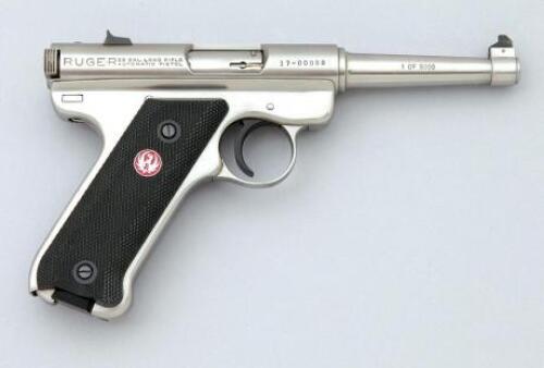 Ruger 1 of 5000 Signature Series Semi-Auto Pistol Owned by Bill Jordan
