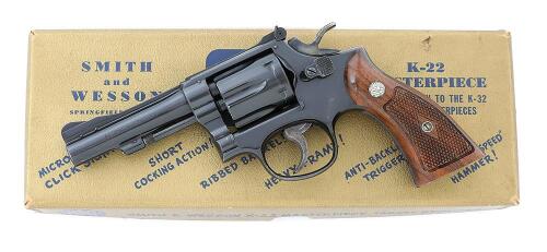 Smith & Wesson K-22 Combat Masterpiece Hand Ejector Revolver