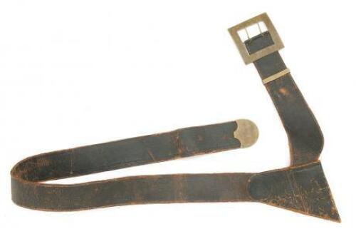 Confederate Naval Leather Baldric