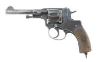 Russian Model 1895 Nagant Single Action Revolver by Tula