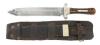 Antique Sheffield Bowie Knife by George Wostenholm & Son