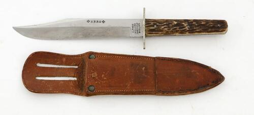 Sheffield Bowie-Style Hunting Knife by Alfred Williams