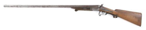 Unmarked Belgian Underlever Double Hammergun