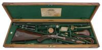 Magnificent Cased British Percussion Sporting & Target Rifle by George H. Daw of London