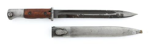 WWII German Model 1884/98 Bayonet by E.u.F. Hörster