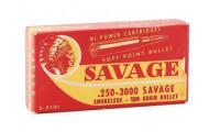 Collectible Box of Savage 250-3000 Cartridges