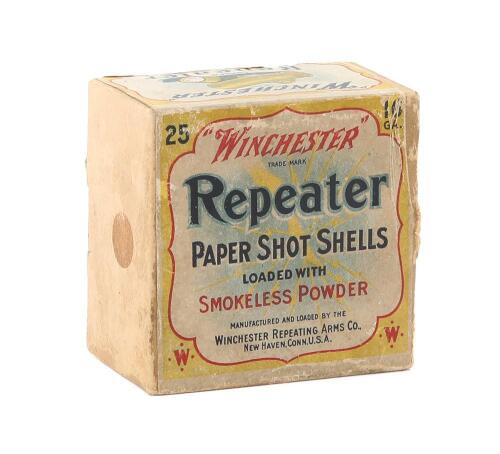 Collectible Box of Winchester Repeater Shotshells