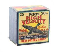 Collectible Box of Peters High Velocity Shotshells