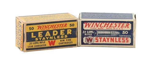 Winchester Staynless 22 Long Rifle Cartridges