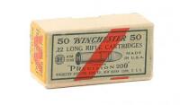 Collectible Sealed Box of Winchester 22 LR Precision 200 Cartridges