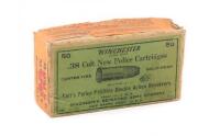 Collectible Box of Winchester 38 Colt New Police Cartridges