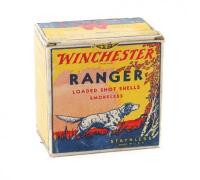 Vintage Box of Winchester Ranger Shotshells