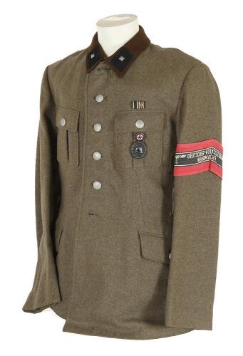 WWII German RAD Volkssturm Tunic