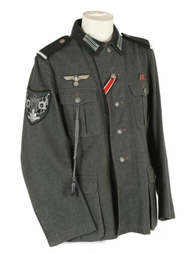 WWII German Pioneer/Engineer Corps Flagbearer's Feldbluse