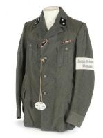 WWII German Volksturm Zugführer Tunic