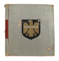 German Weimar-Era ''Reichswehr'' Cigarette Card Album