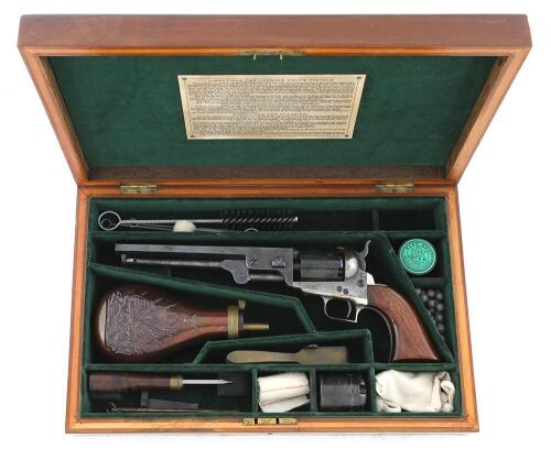 Cased Colt Second Generation Model 1851 Navy Percussion Revolver