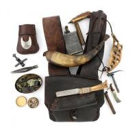 Quality-Made Modern Possibles Bag with Accoutrements