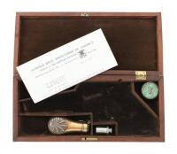 Antique Mahogany Pistol Case By Kidder