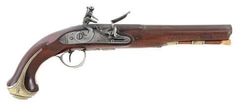 Fine British Flintlock Officer's Pistol by Richards