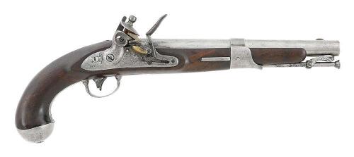 U.S. Model 1819 Flintlock Pistol by Simeon North