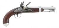 U.S. Model 1836 Flintlock Martial Pistol by Waters