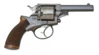 Cased Tranter Model 1868 Double Action Revolver with Retailer Markings