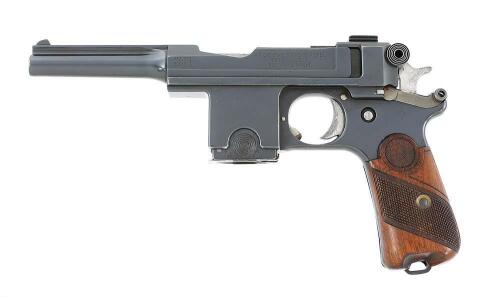 Very Fine Bergmann Model 1910 Semi-Auto Pistol by Pieper