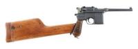 Austrian Contract C96 Semi-Auto Pistol by Mauser Oberndorf