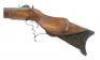 Ornate Austrian Reverse Action Percussion Schuetzen Rifle by Bartusch - 4