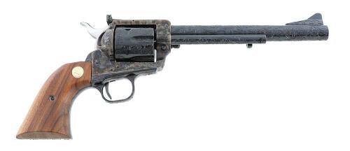 Extremely Handsome Factory ''D'' Engraved Colt New Frontier New Model Single Action Revolver