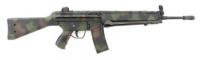Excellent and Rare Heckler & Koch 93 Factory Camouflaged Semi-Auto Rifle