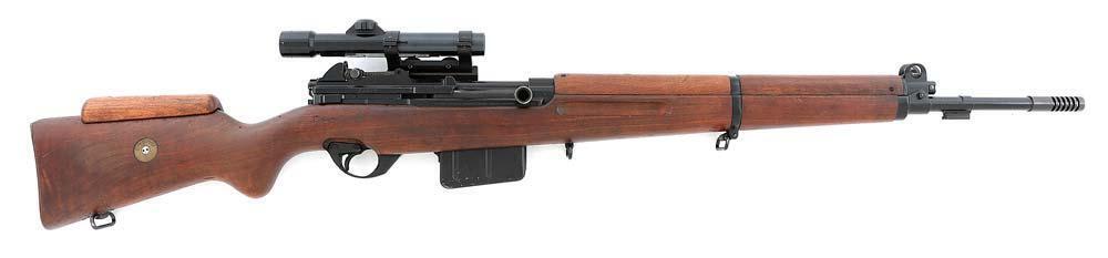 Late Sniper Rifle Egyptian FN-49 Late Pattern Semi-Auto Sniper Rifle by Fabrique Nationale