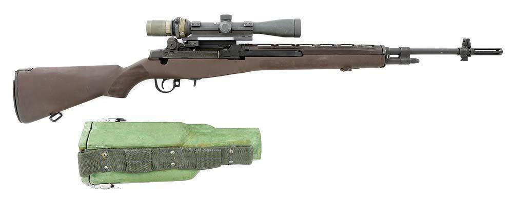 Custom Armscorp M14 Semi-Auto Sniper Rifle with ART II Scope