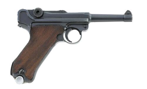 German P.08 Luger S/42 Pistol by Mauser